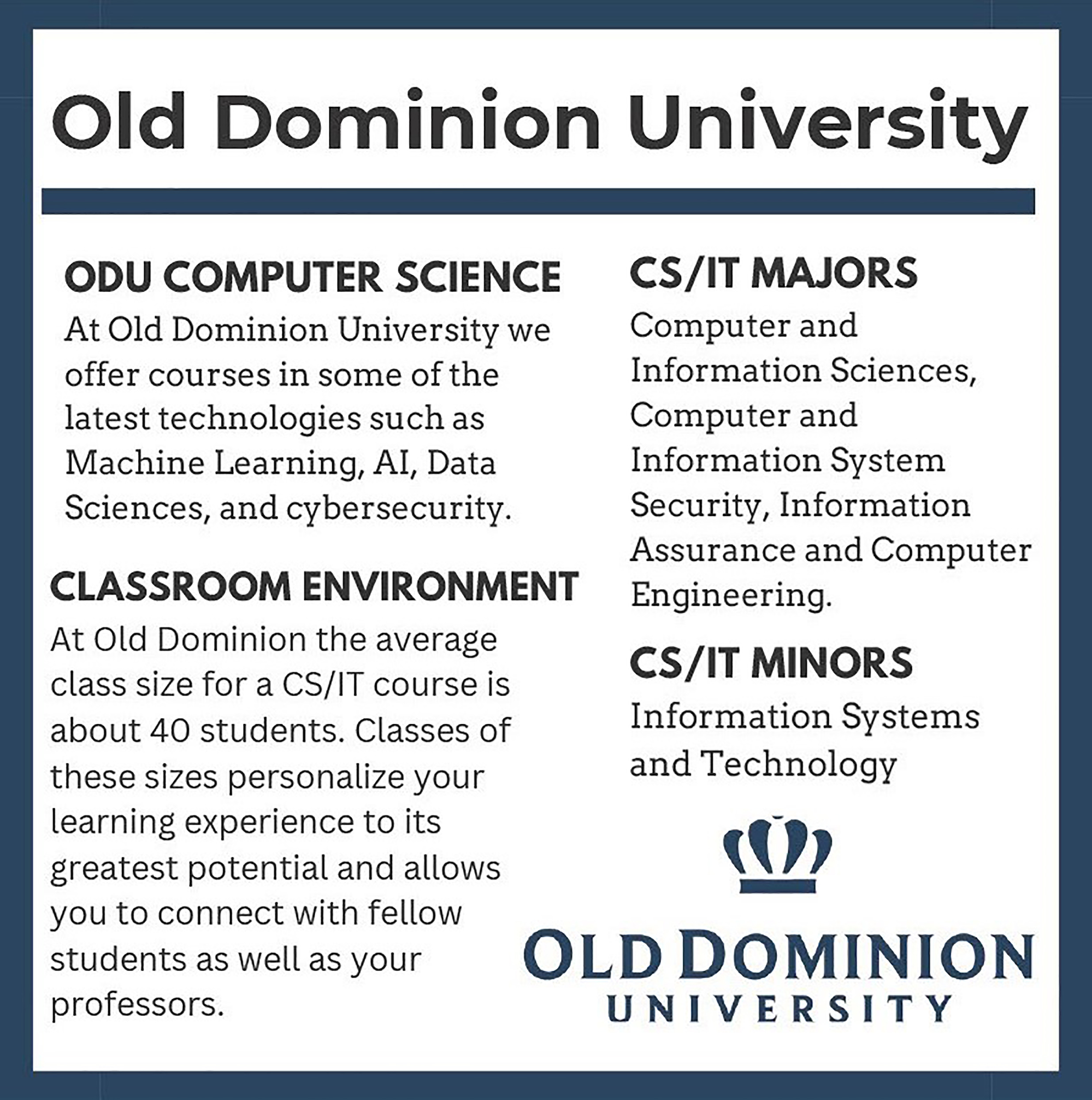 Old Dominion University info