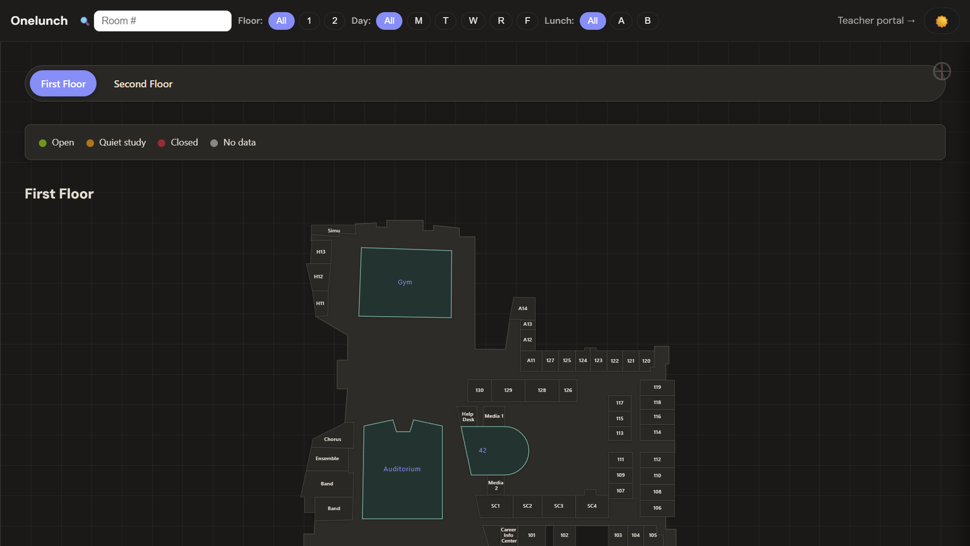 OneLunch App Preview